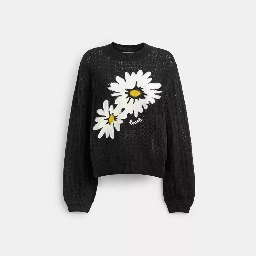 Coach Floral Crewneck Sweater