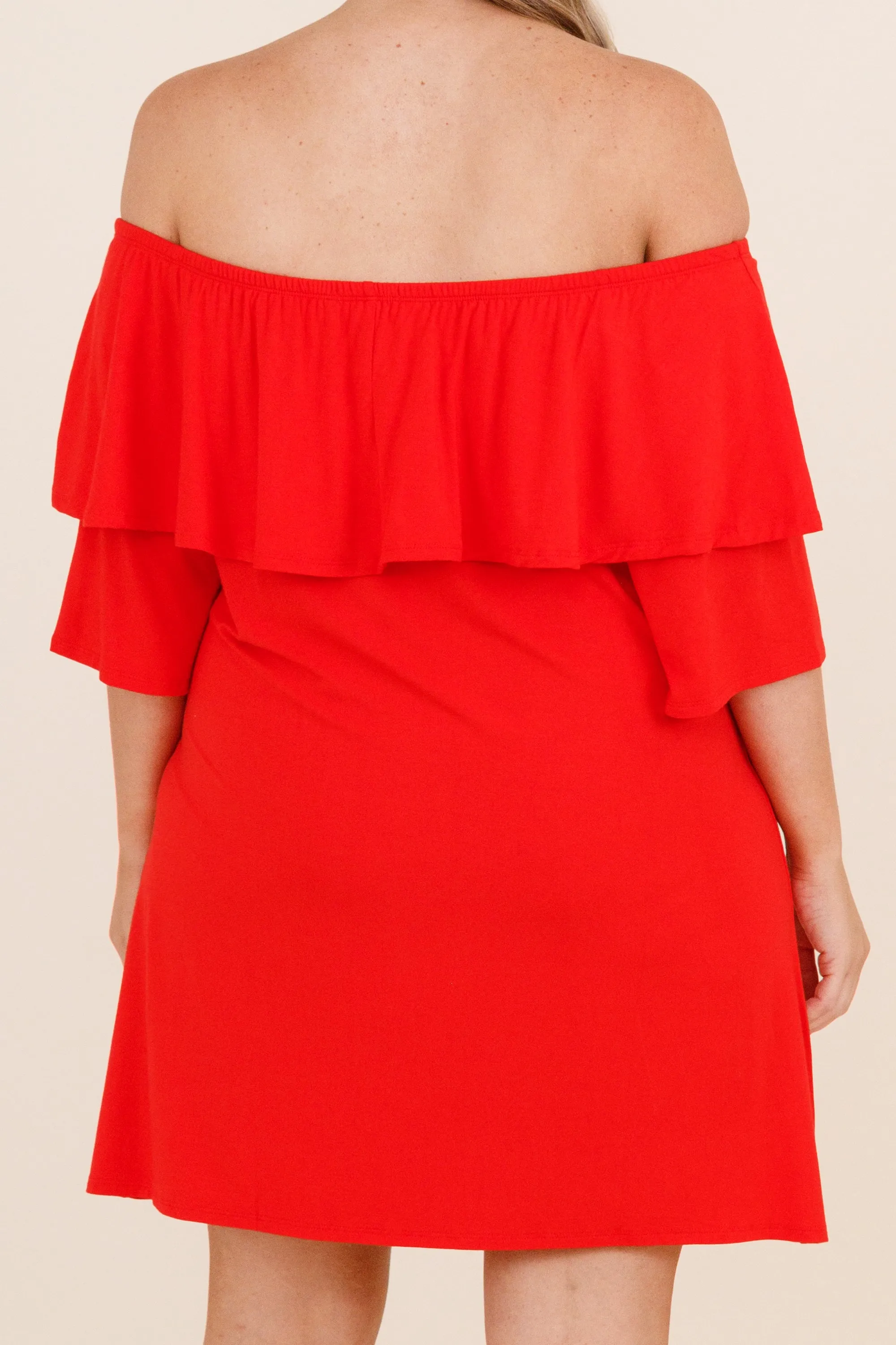 Dance With Me Dress, Red