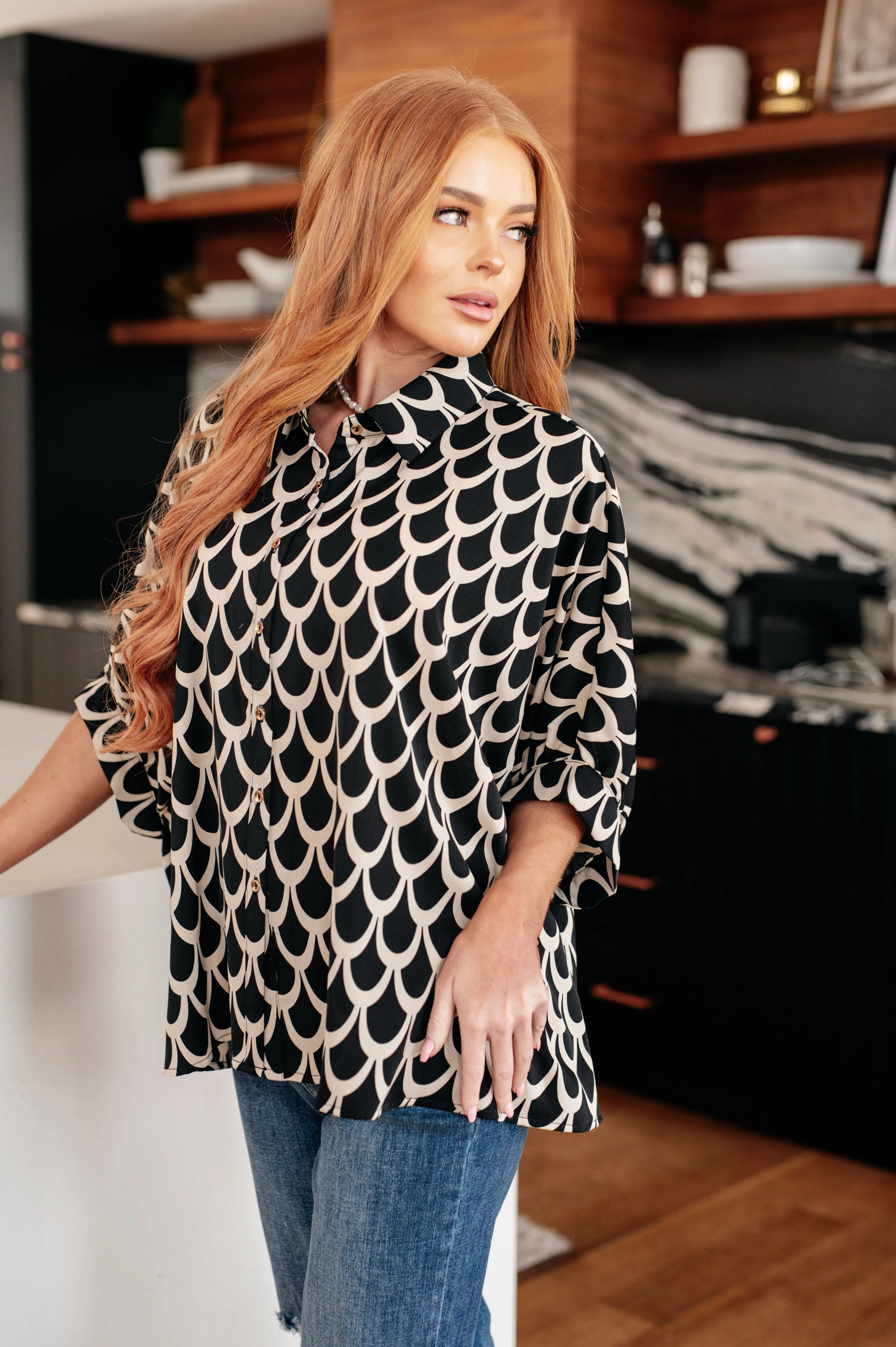 Delaney Button Up Blouse