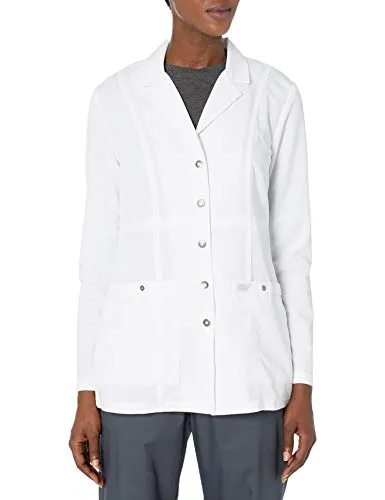 Dickies 82400 Women's Xtreme Stretch 28 Snap Front Lab Coat