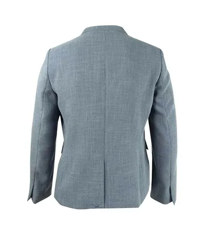 Dkny Womens 2-Tone One Button Blazer Jacket, TW1