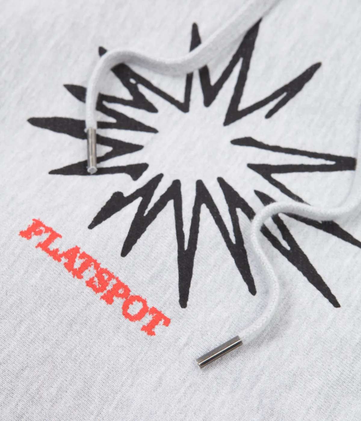 Flatspot Star Hoodie - Grey Heather