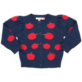 Girls Constance Sweater - Apples