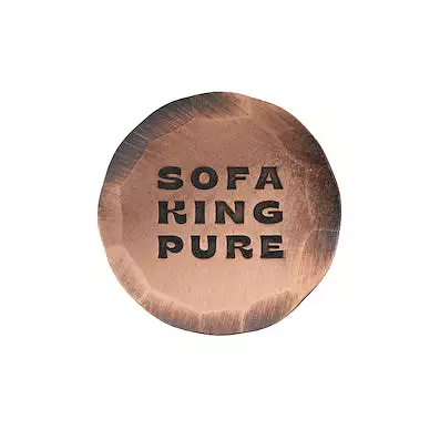 Hand Forged Sofa King Pure Ball Mark- Copper