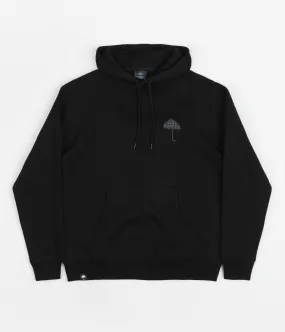 Helas Plaid Hoodie - Black