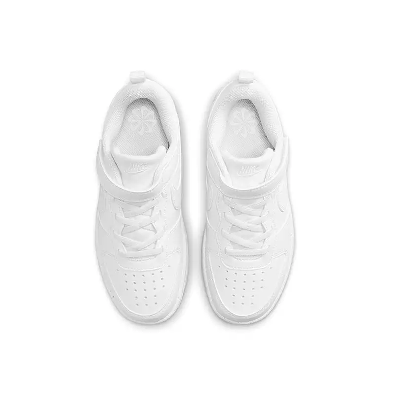 Kid's Preschool Court Borough Low Recraft White/White/White