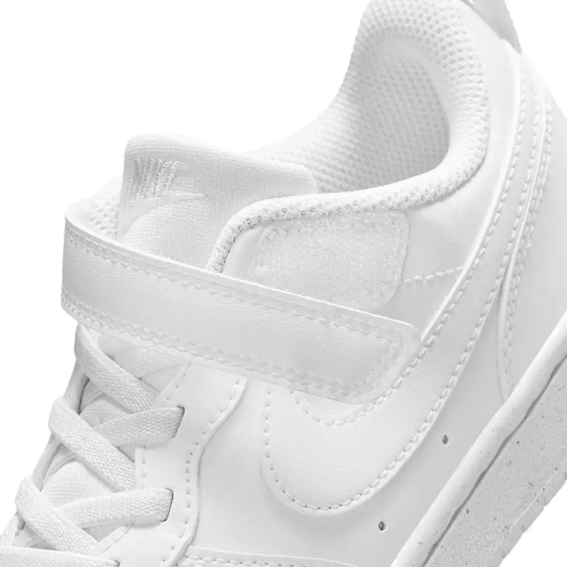 Kid's Preschool Court Borough Low Recraft White/White/White