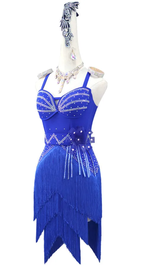 Latin Dance Dress | Custom - Made | QY25