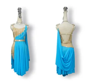 Latin Dance Dress | Custom - Made | QY37