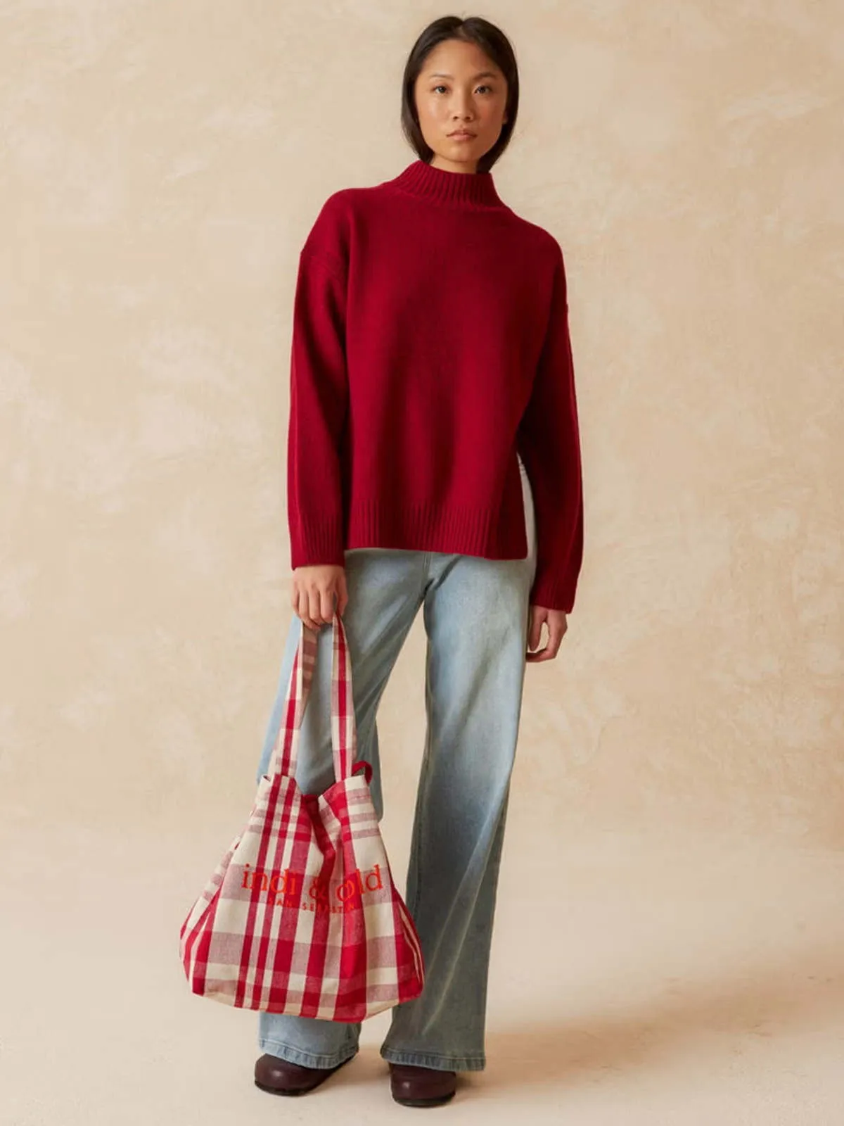 Long Sweater - Red