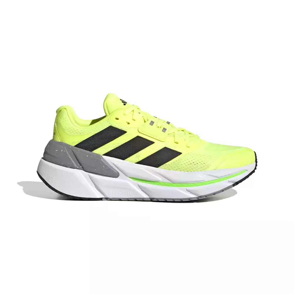 Men's Adidas Adistar CS, Solar Yellow/Core Black/Solar Green, 13 D Medium