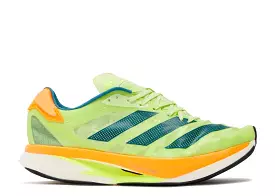 Men's Adidas Adizero Adios Pro 2, Pulse Lime/Real Teal/Flash Orange, 12 D Medium