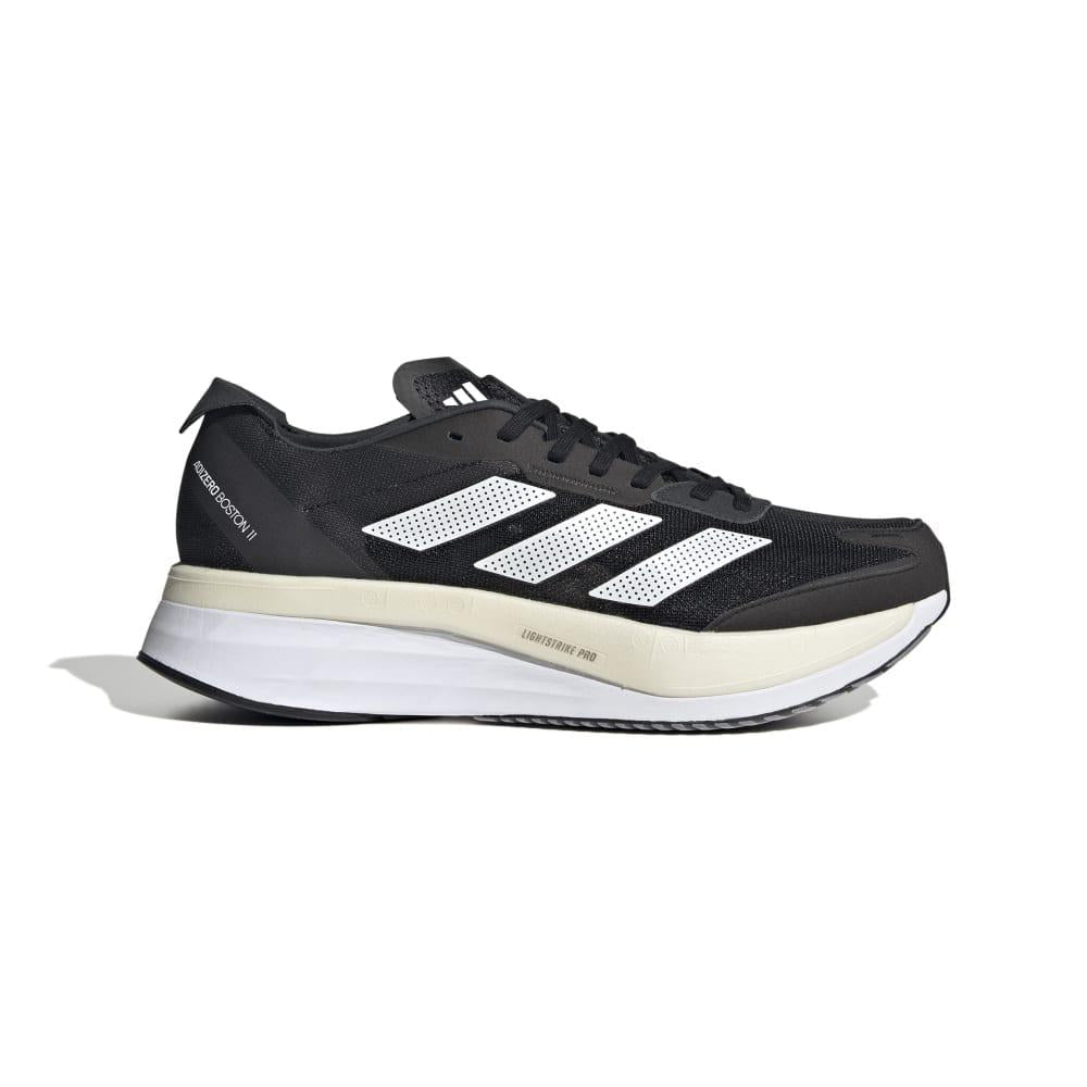 Men's Adidas Adizero Boston 11, Core Black/FTWR White/Carbon, 11 D Medium