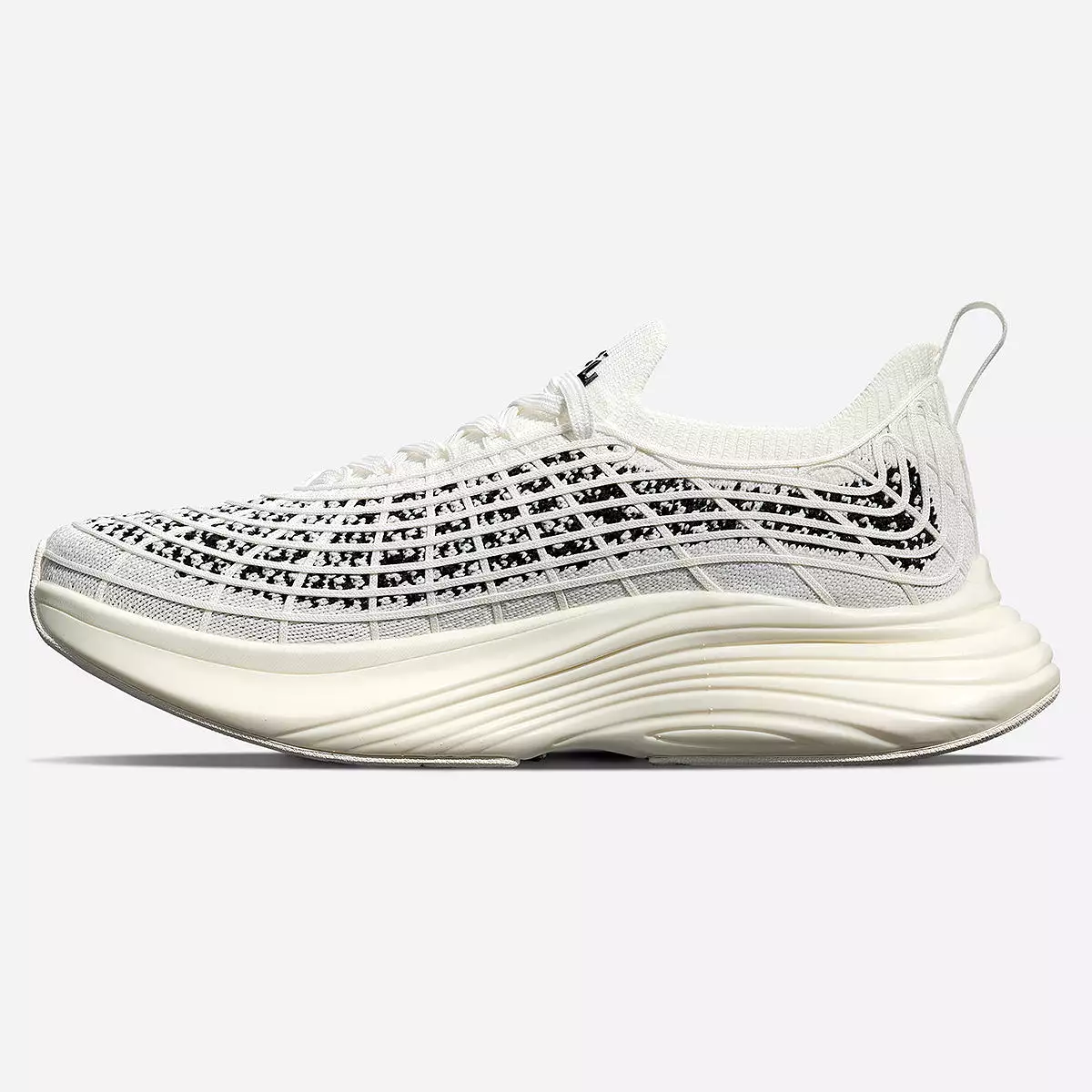 Men's TechLoom Zipline Ivory / Black / Ombre