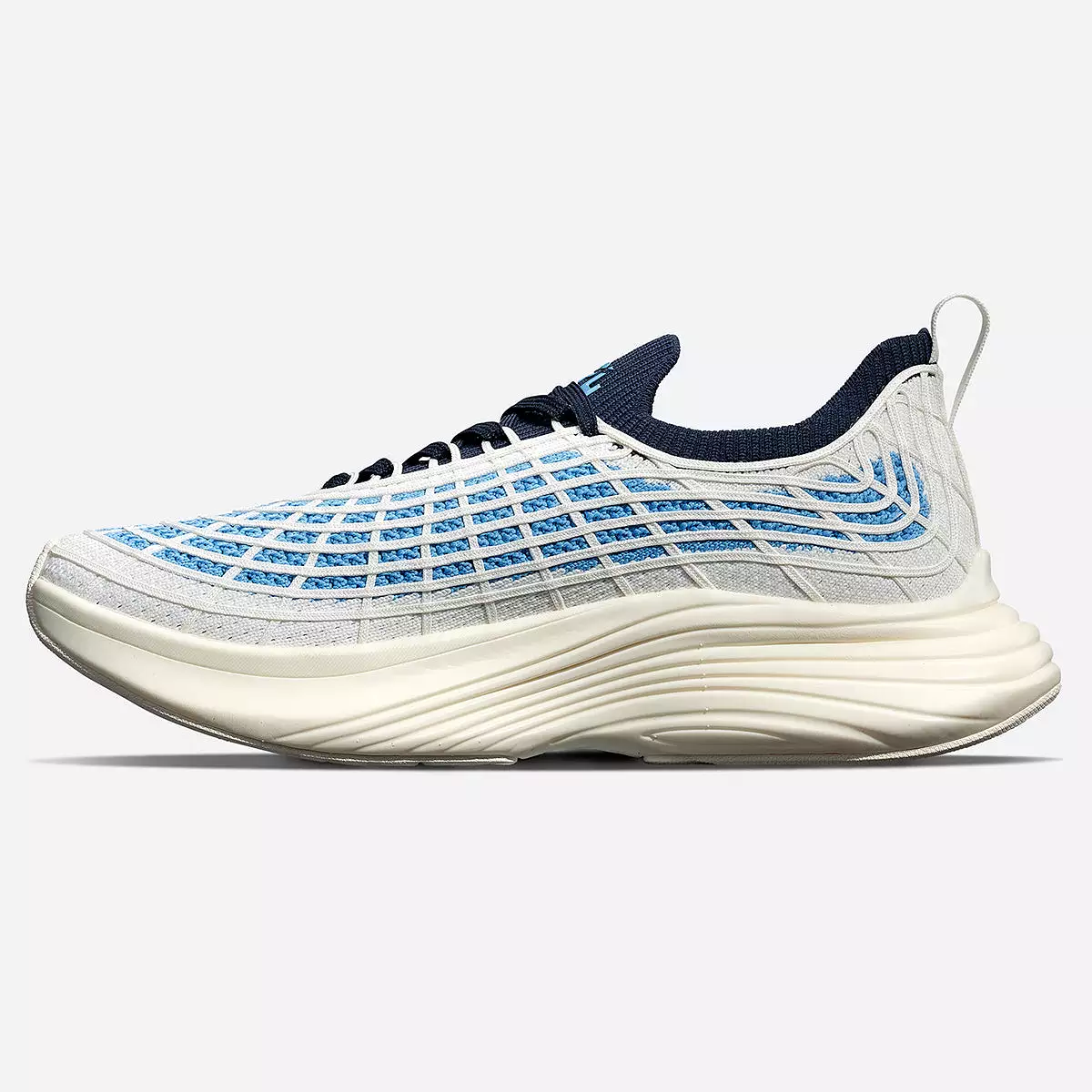 Men's TechLoom Zipline Ivory / Coastal Blue / Navy