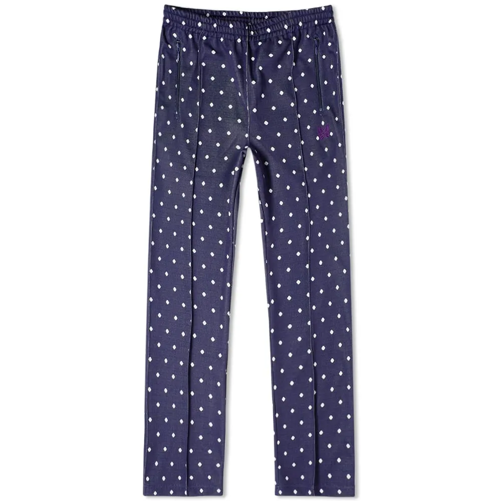 Needles Jacquard Polka Dot Track PantNavy