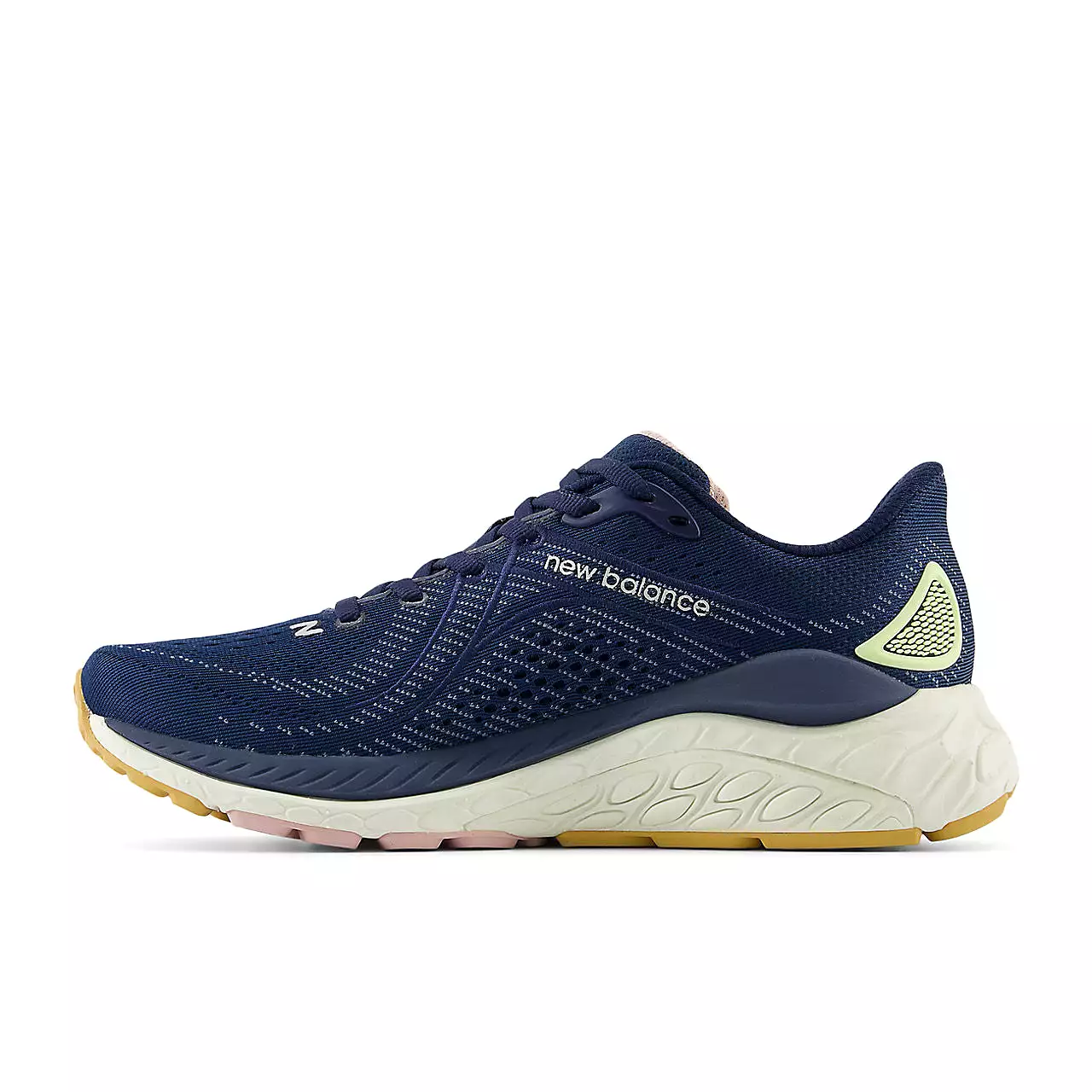 New Balance Fresh Foam X 860 v13 Wide (Womens) - Navy with orb pink and vintage indigo