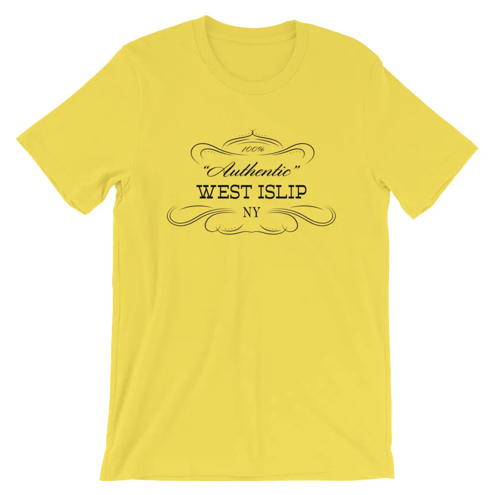 New York - West Islip NY - Short-Sleeve Unisex T-Shirt - Authentic T-Shirt