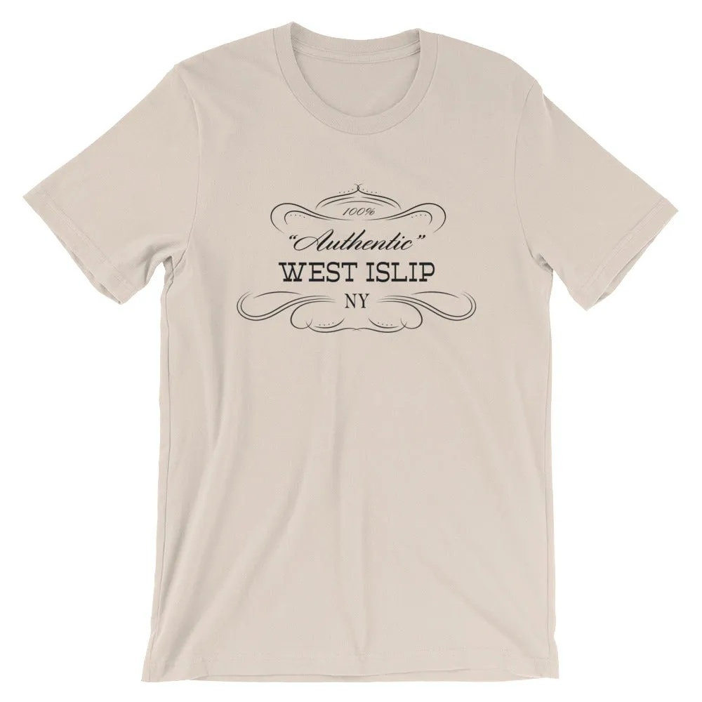 New York - West Islip NY - Short-Sleeve Unisex T-Shirt - Authentic T-Shirt