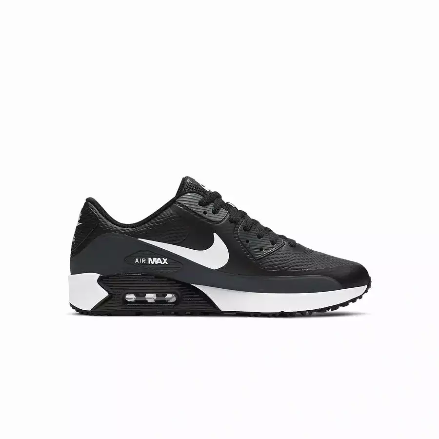 Nike Air Max 90 G Spikeless Golf Shoe - Black/White