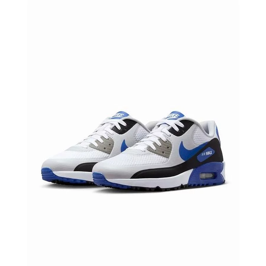 Nike Air Max 90 G TB Spikeless Golf Shoe - White/Blue