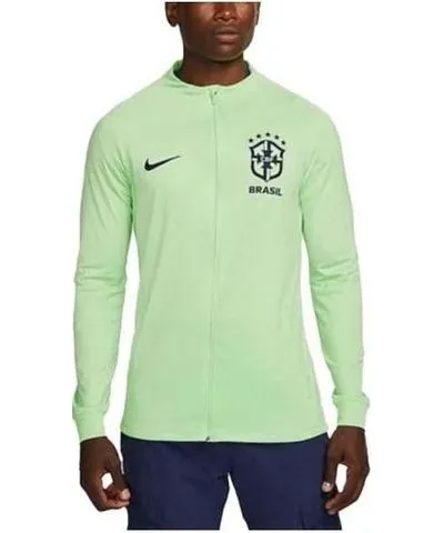 Nike Brazil Strike Dri-FIT Knit Soccer Track Jacket 'Green'