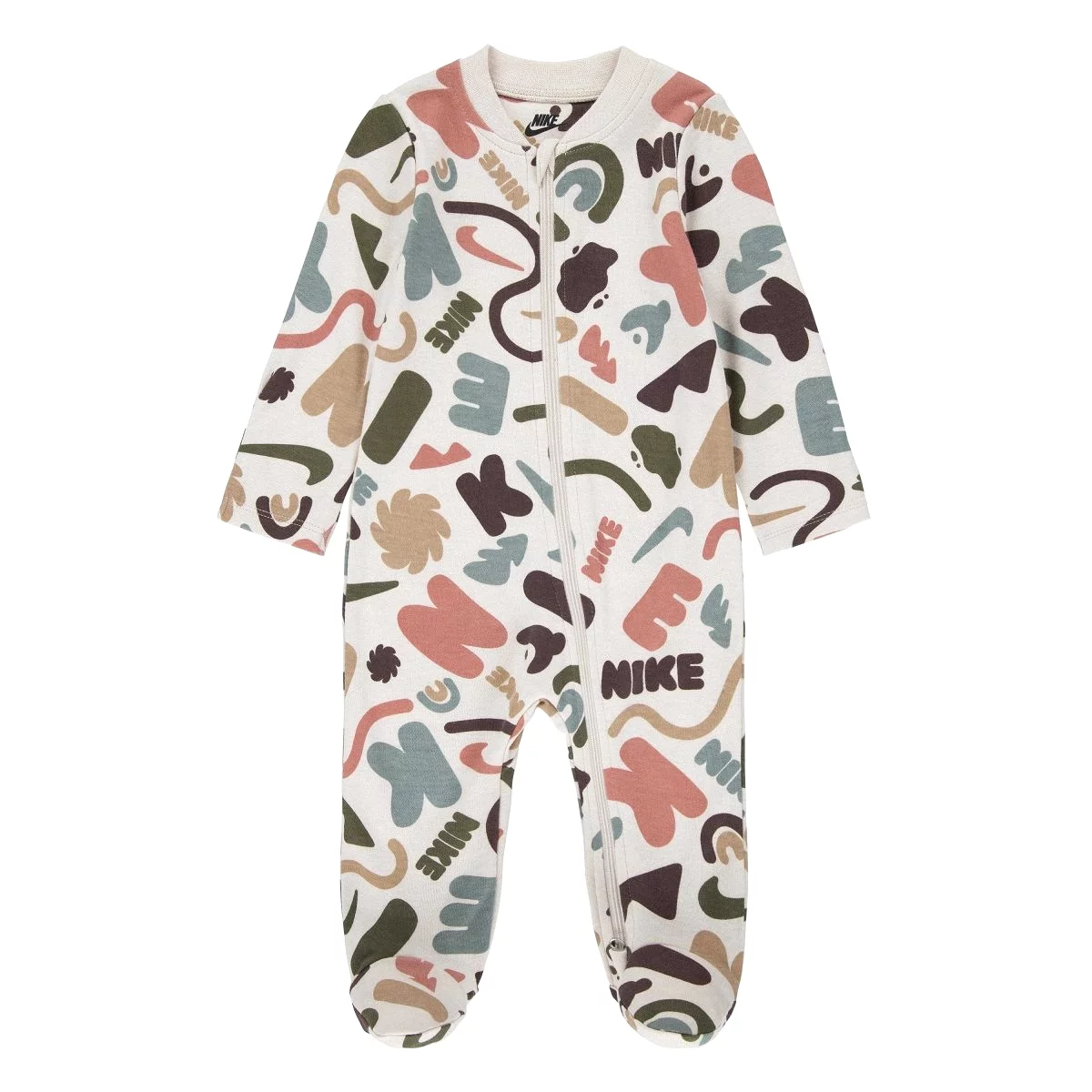 NIKE INFANT'S IVORY CAMO ONESIE