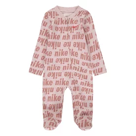 NIKE INFANTS LOGO PINK ONESIE