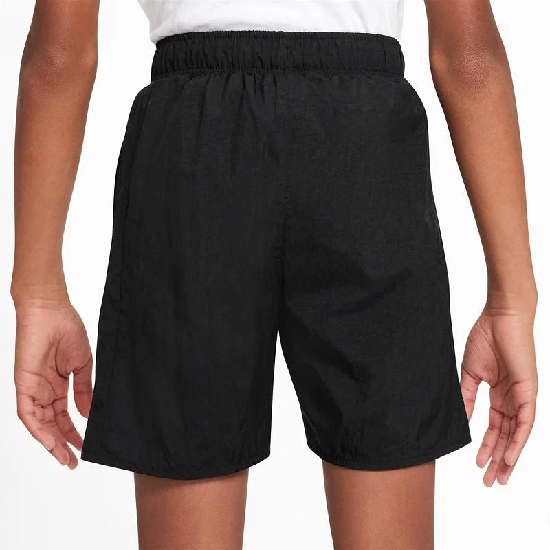 NIKE JUNIOR HBR BLACK SHORTS