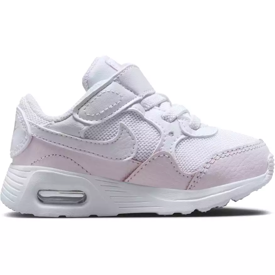 NIKE KIDS AIR MAX SC WHITE/PINK SHOES