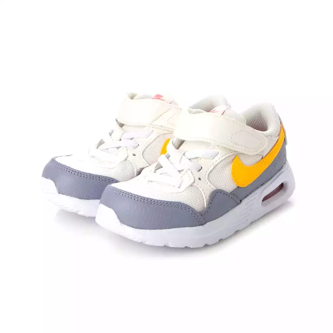 NIKE KIDS AIR MAX SC WHITE/PURPLE SHOES