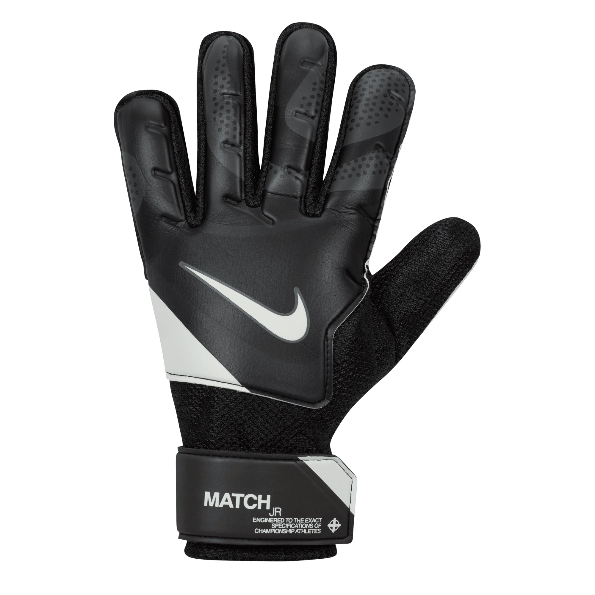 Nike Kids Match Goalkeeper Gloves Black/Dark Grey