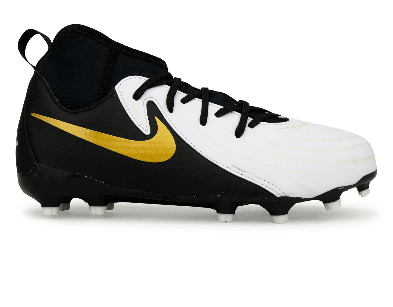 Nike Kids Phantom Luna II Academy FG White/Black/Gold