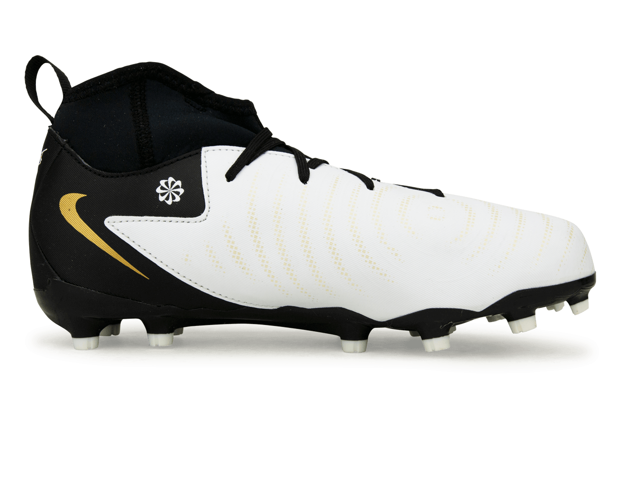 Nike Kids Phantom Luna II Academy FG White/Black/Gold