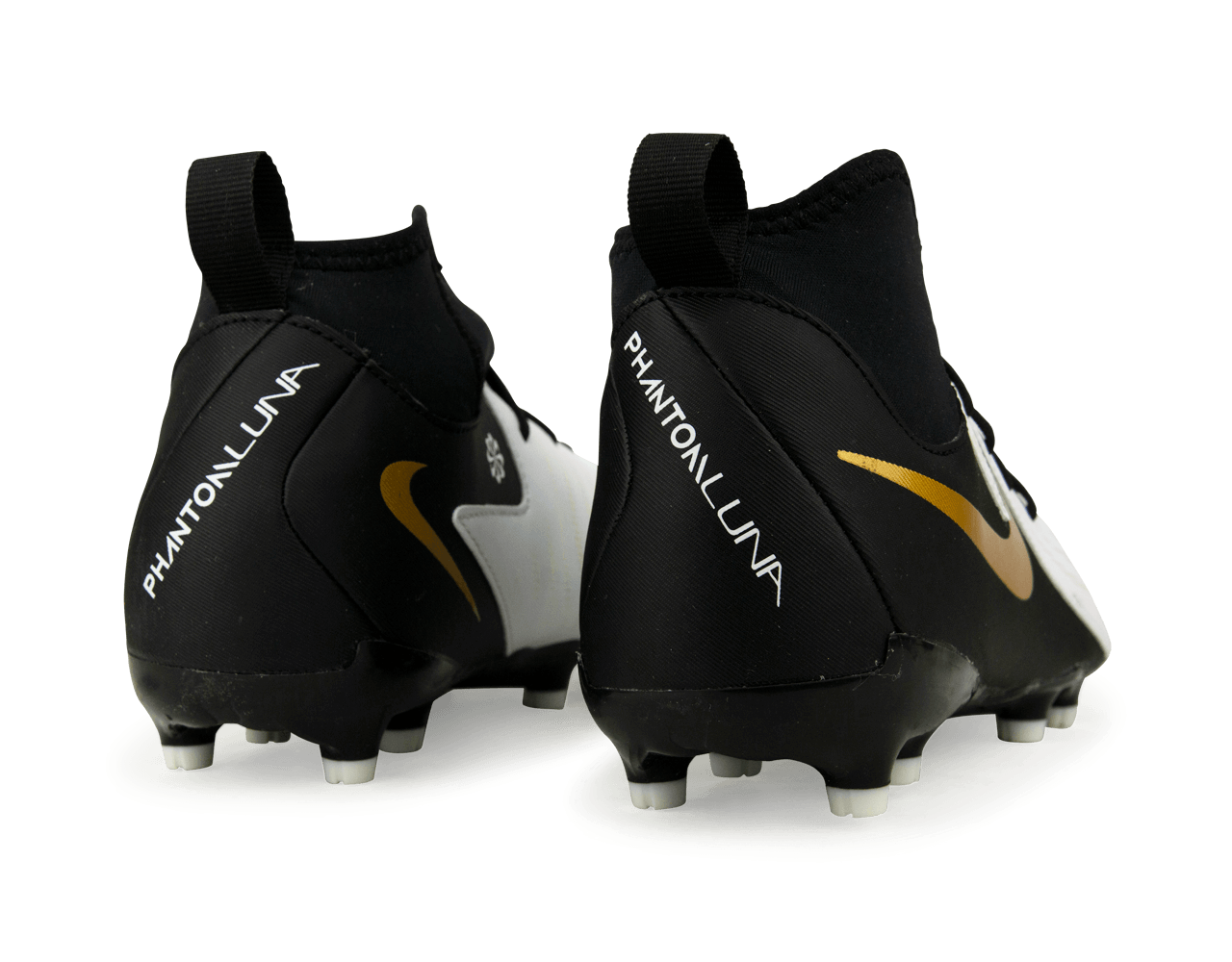 Nike Kids Phantom Luna II Academy FG White/Black/Gold