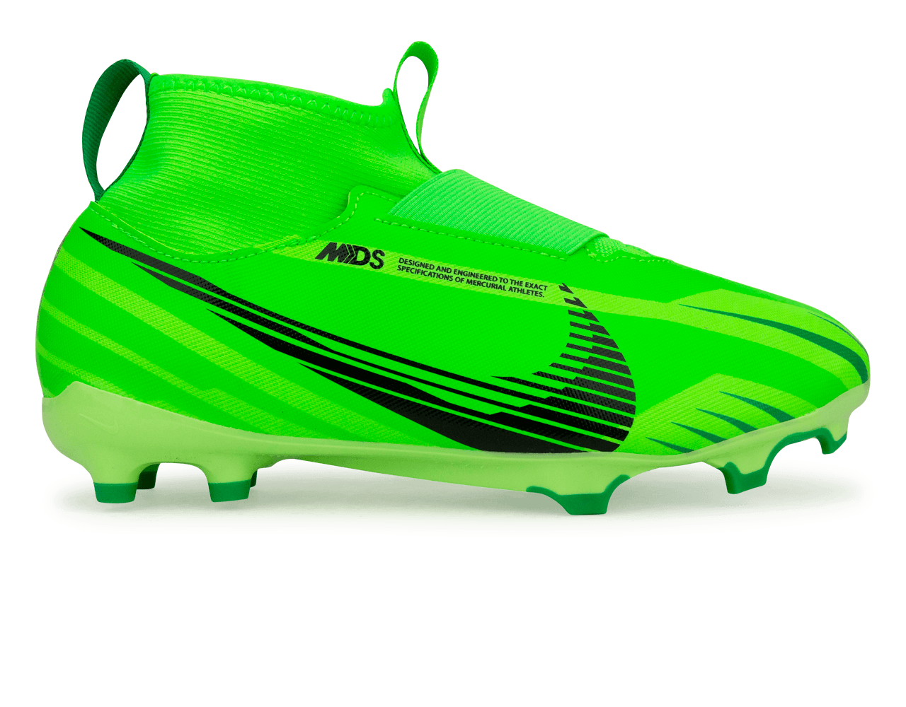 Nike Kids Zoom Mercurial Superfly 9 Academy MDS FG Green Strike/Black