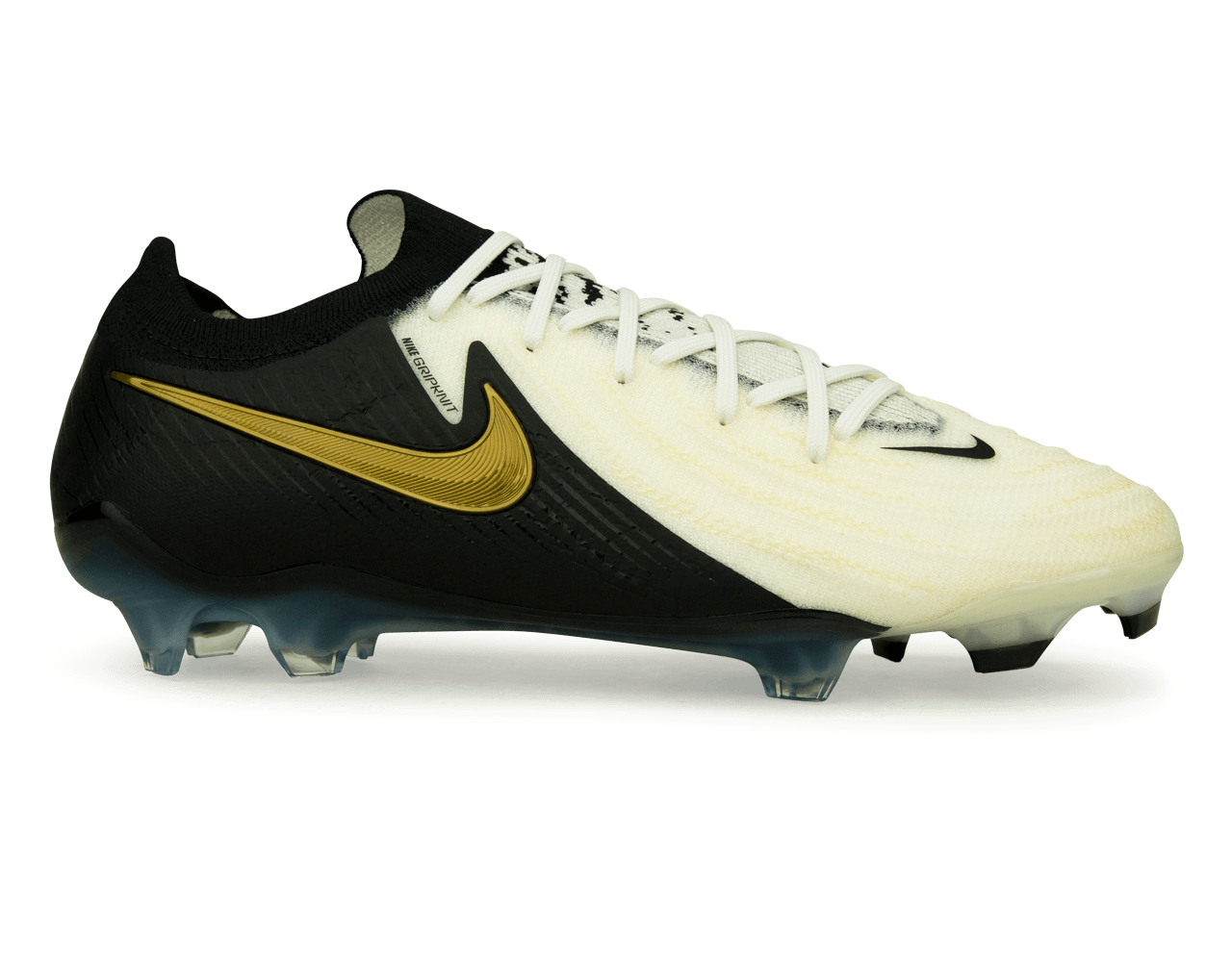 Nike Men's Phantom GX II Elite FG White/Black/Gold