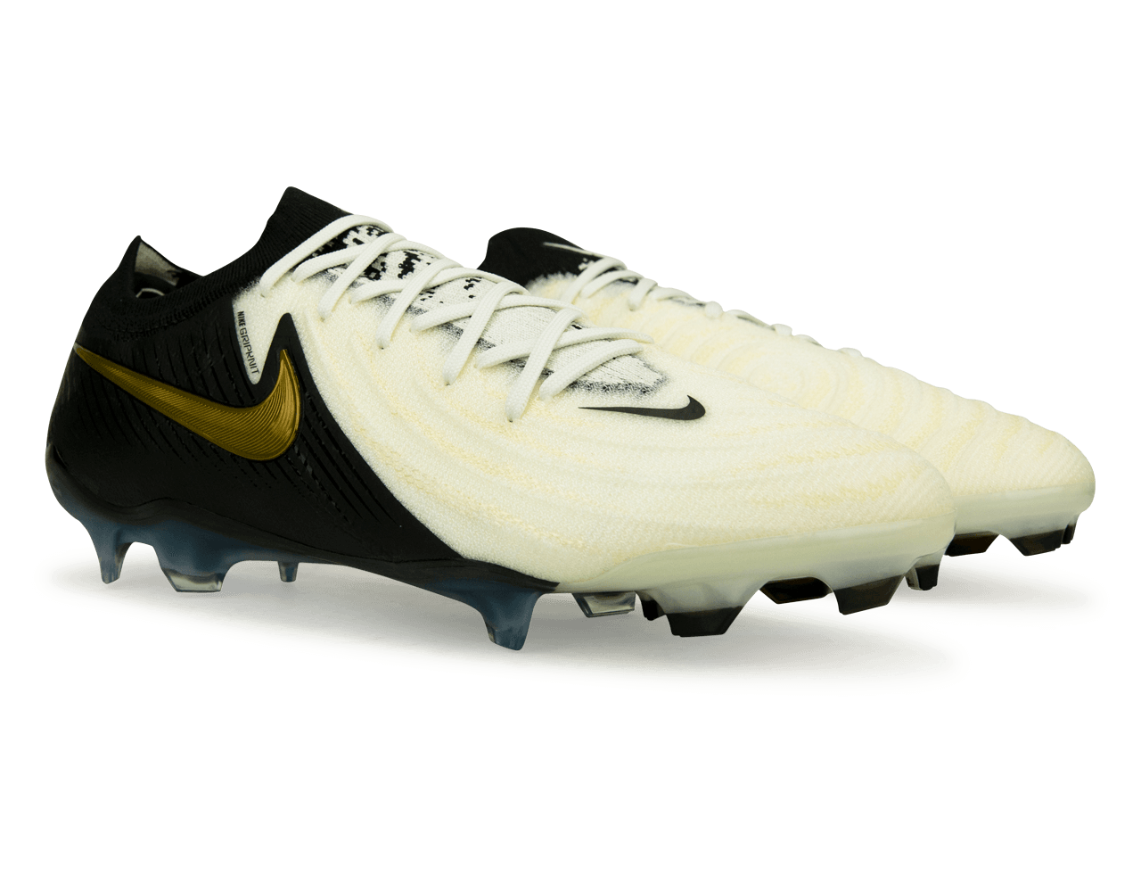 Nike Men's Phantom GX II Elite FG White/Black/Gold