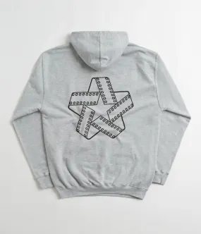 North Film Star Hoodie - Grey / Black