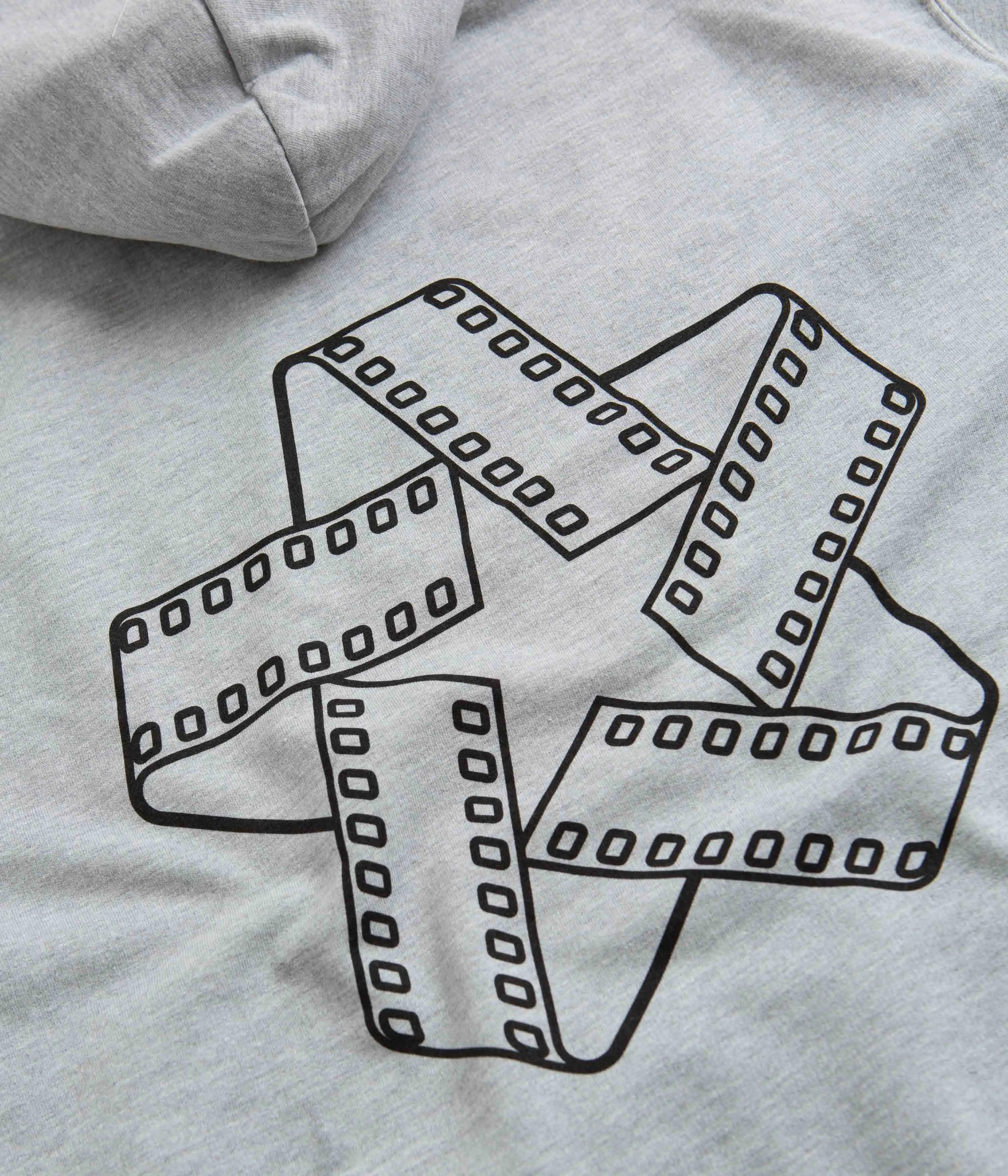 North Film Star Hoodie - Grey / Black