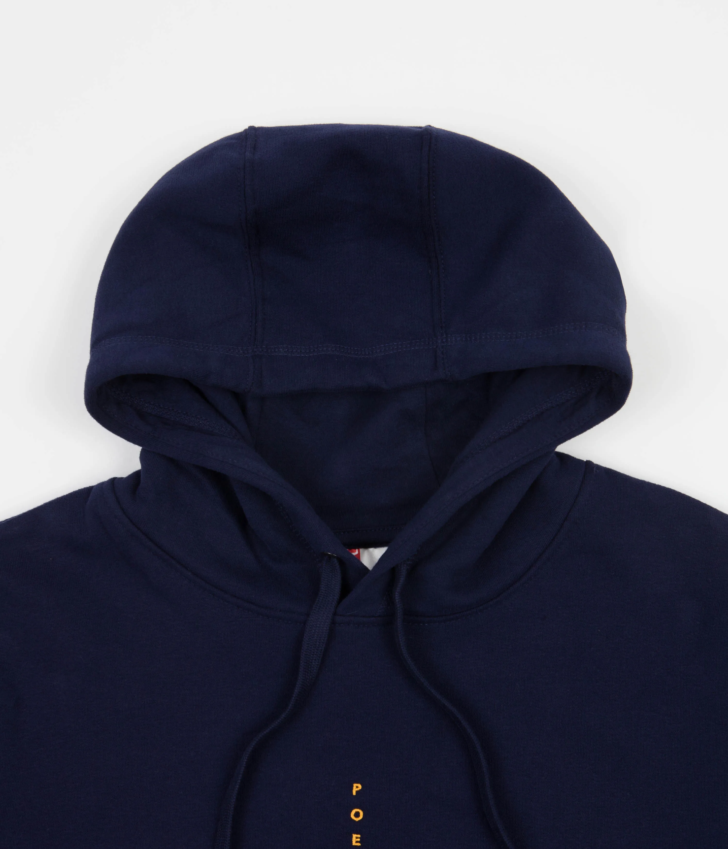 Poetic Collective Painting Hoodie - Navy / Red