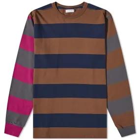 Pop Trading Company Long Sleeve Mix Stripe T-ShirtMulticolour