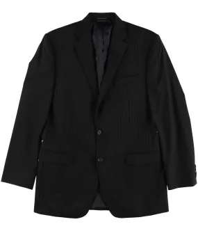 Ralph Lauren Mens Classic Pinstripe Two Button Blazer Jacket