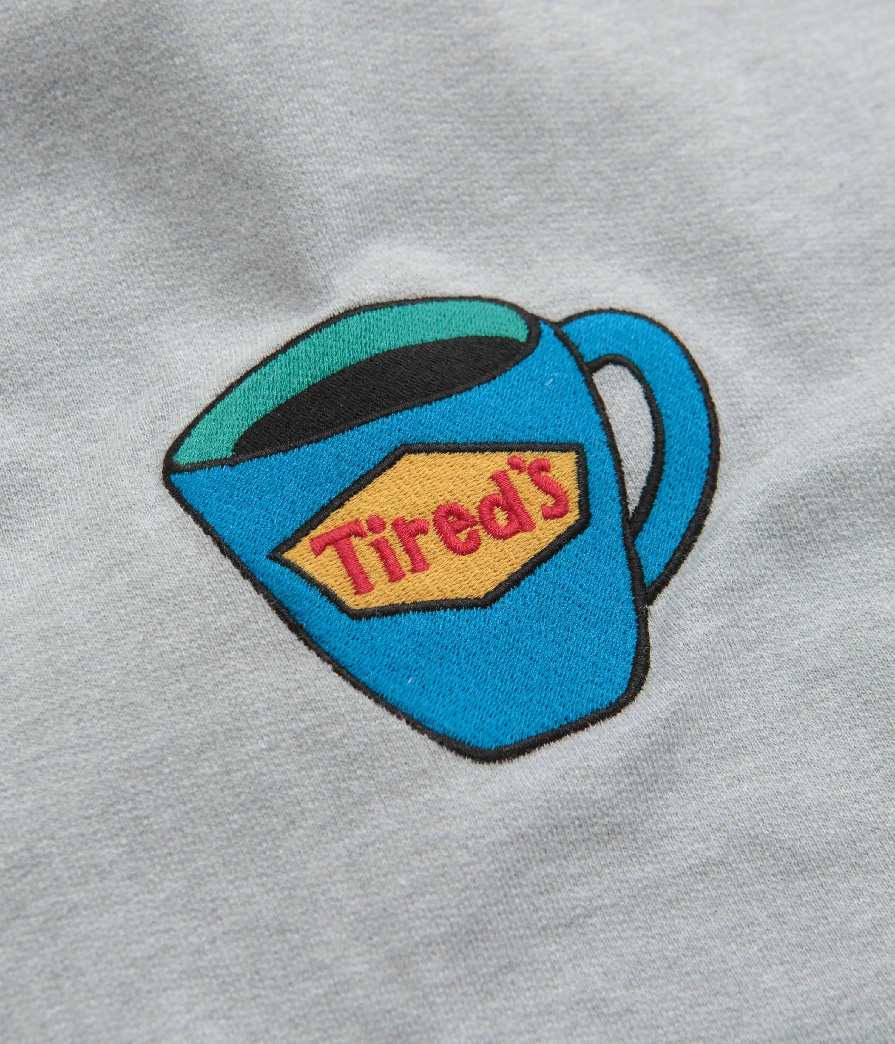 Tired Tired's Hoodie - Heather Grey