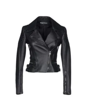 Tom Ford Women Jacket Black 16 UK