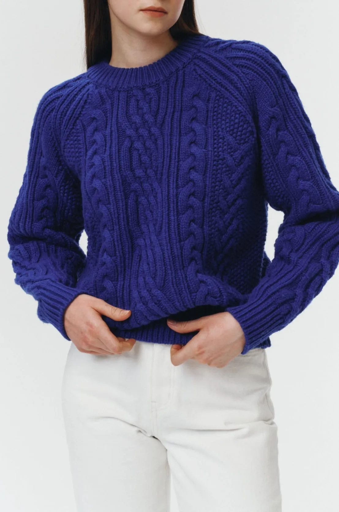 UNISEX CLASSIC FISHERMAN SWEATER