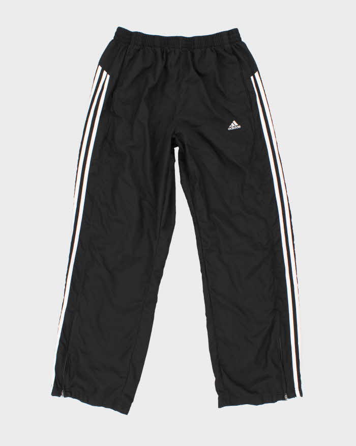 Vintage Men's Adidas Three Stripe Tracksuit Bottoms - S