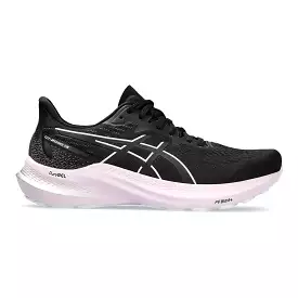 Women's Asics GT-2000 12, Black/White, 7.5 B Medium