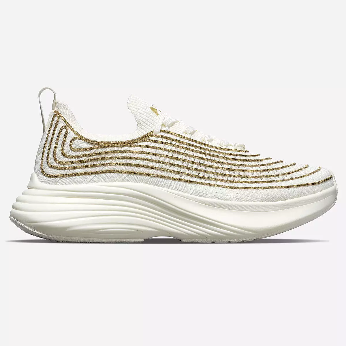 Women's TechLoom Zipline Ivory / Metallic Gold